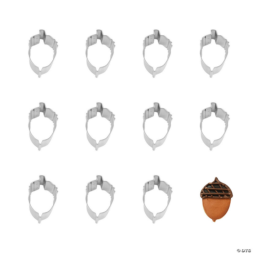 Mini Acorn Cookie Cutters Image