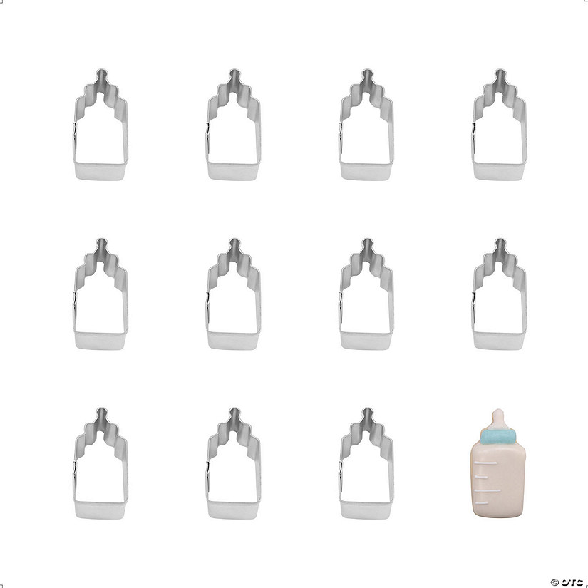 Mini Baby Bottle Cookie Cutters Image