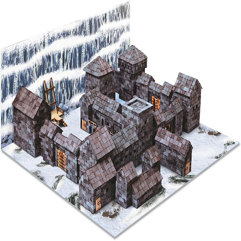 Mini Bricks Construction Set - Black Castle Image