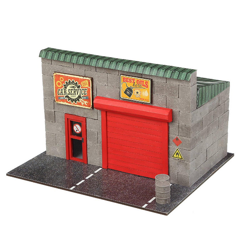 Mini Bricks Construction Set - Car Service Image