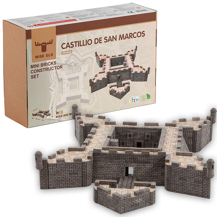 Mini Bricks Construction Set - Castillo De San Marco Image