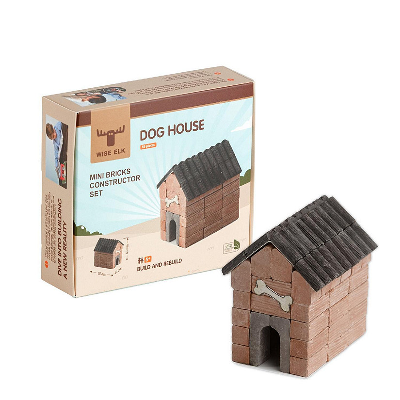 Mini Bricks Construction Set - Dog House Image