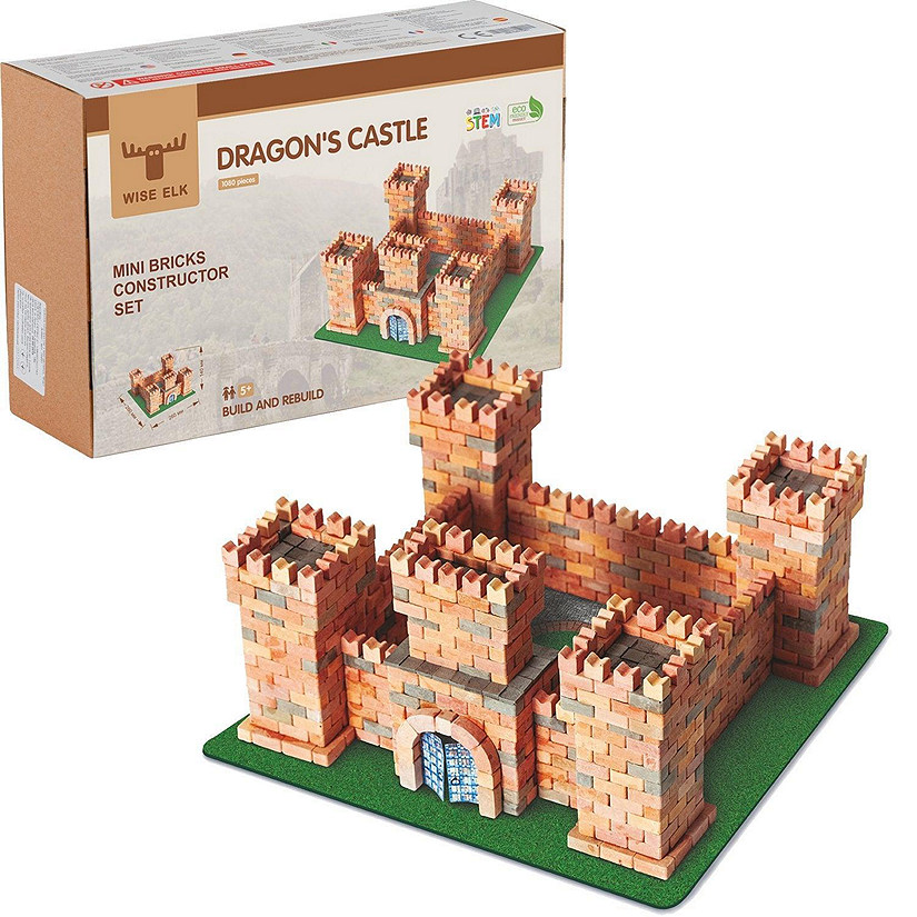 Mini Bricks Construction Set - Dragon's Castle Image