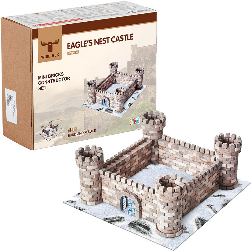 Mini Bricks Construction Set - Eagle's Nest Castle Image