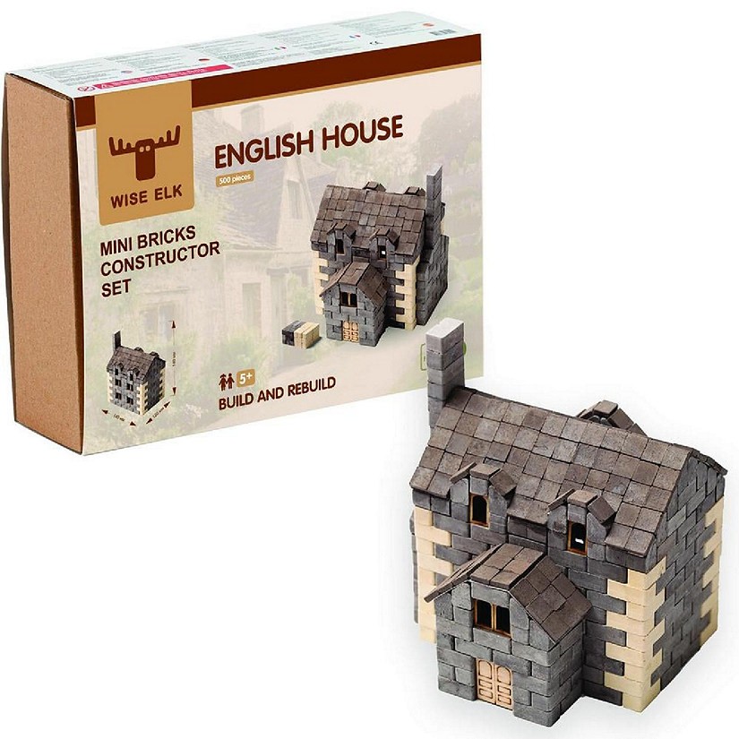 Mini Bricks Construction Set - English House Image