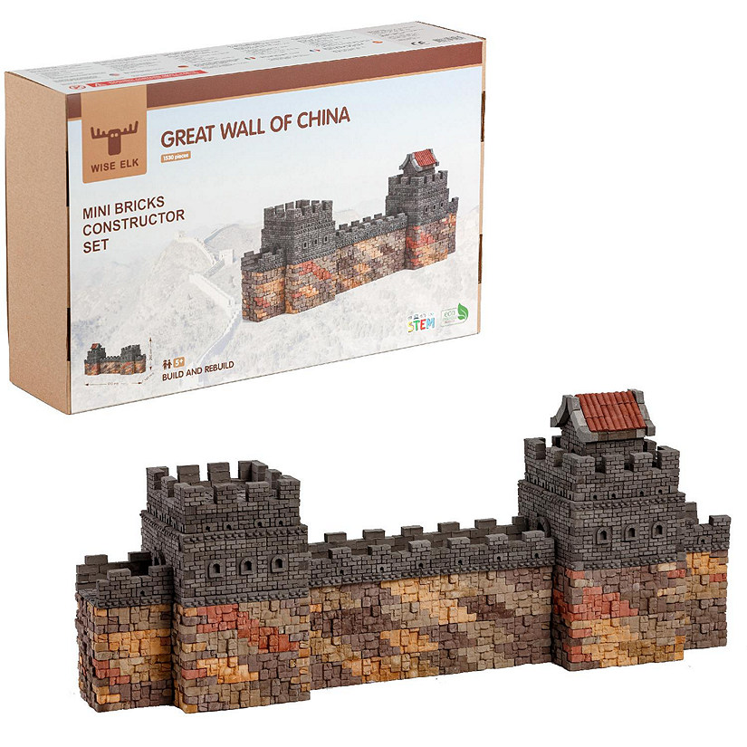 Mini Bricks Construction Set - Great Wall of China Image