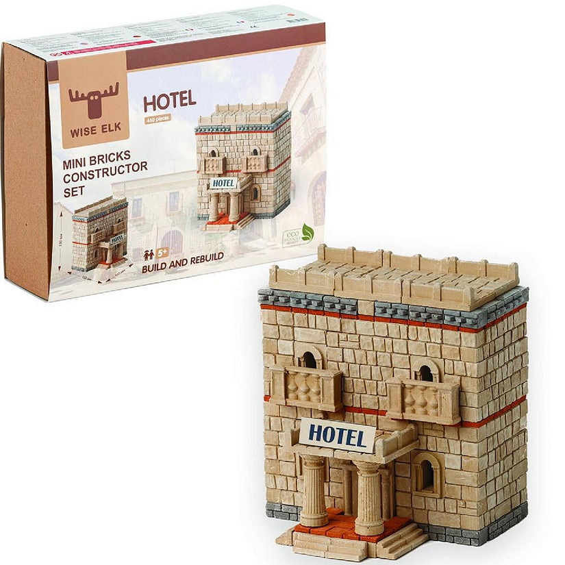 Mini Bricks Construction Set - Hotel Image