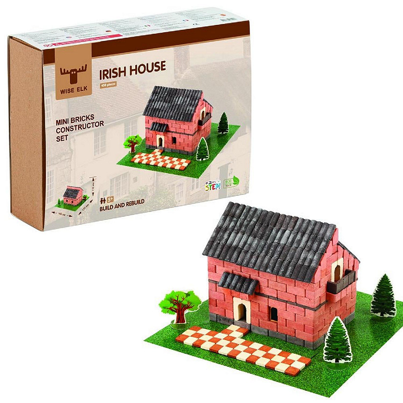 Mini Bricks Construction Set - Irish House Image