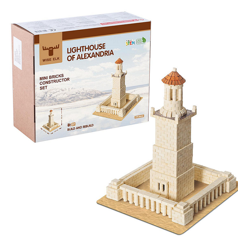 Mini Bricks Construction Set - Lighthouse of Alexandria Image