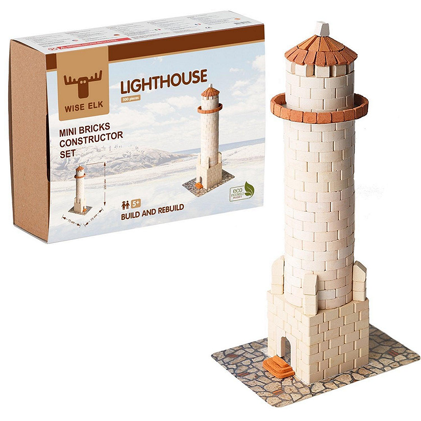 Mini Bricks Construction Set - Lighthouse Image