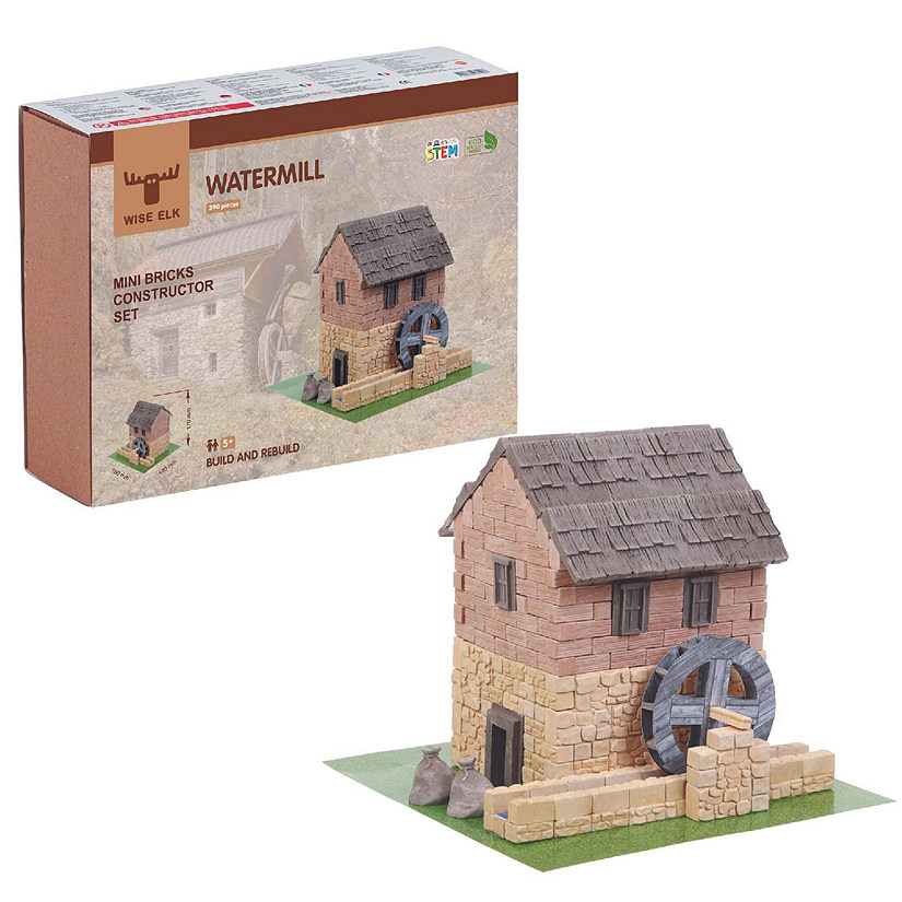 Mini Bricks Construction Set - Watermill Image