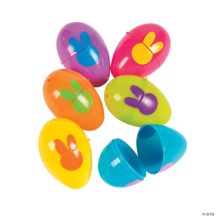 Mini Bunny Plastic Easter Eggs Discontinued