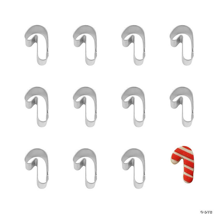 Mini Candy Cane Cookie Cutters Image