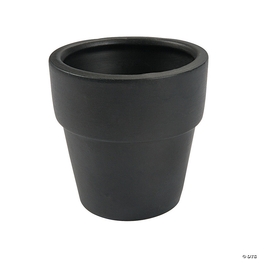 Mini Ceramic Chalkboard Flower Pots - 12 Pc. Image