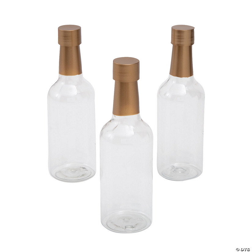 Mini Champagne Bottle Containers 6 Pc. Oriental Trading