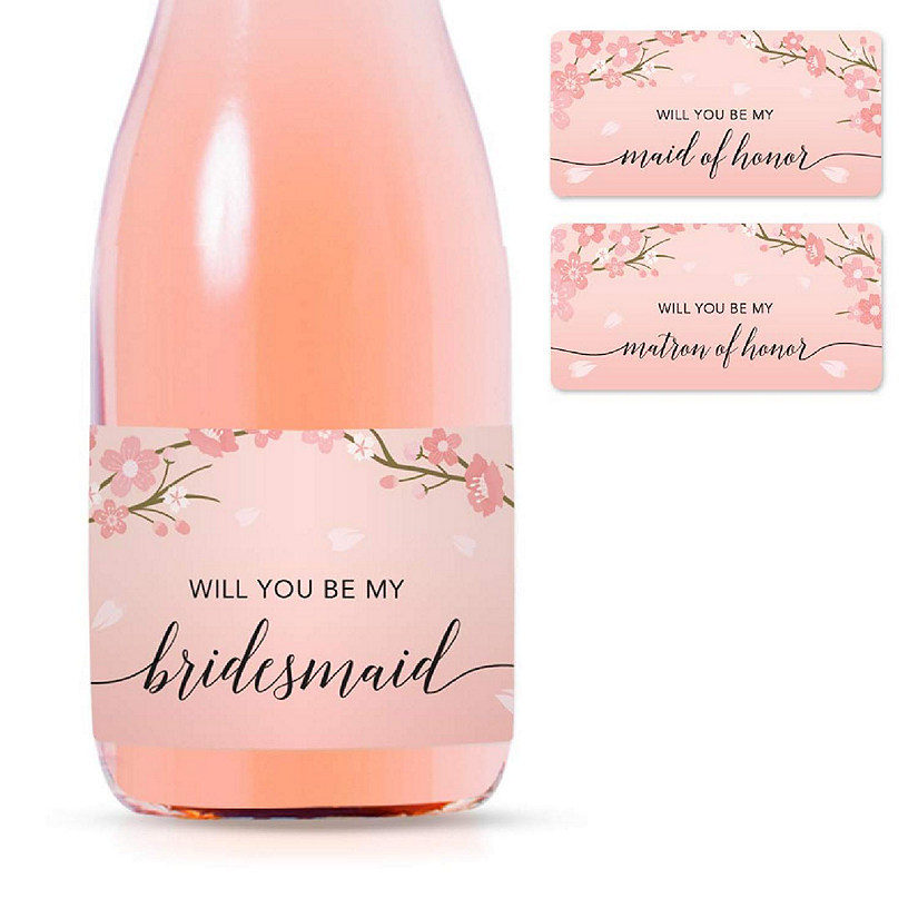 Mini Champagne Bridesmaid Cherry Blossom Image
