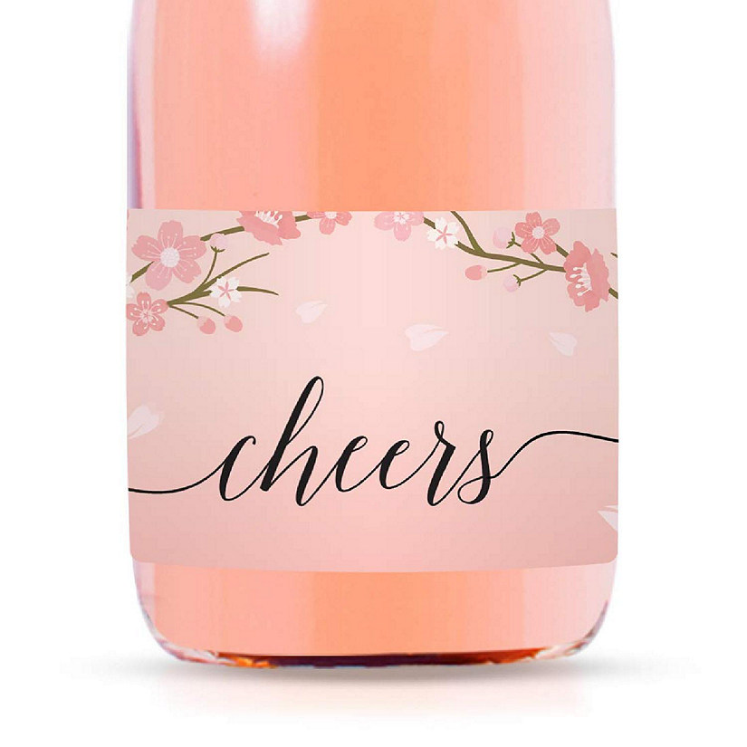 Mini Champagne Cheers Cherry Blossom Image