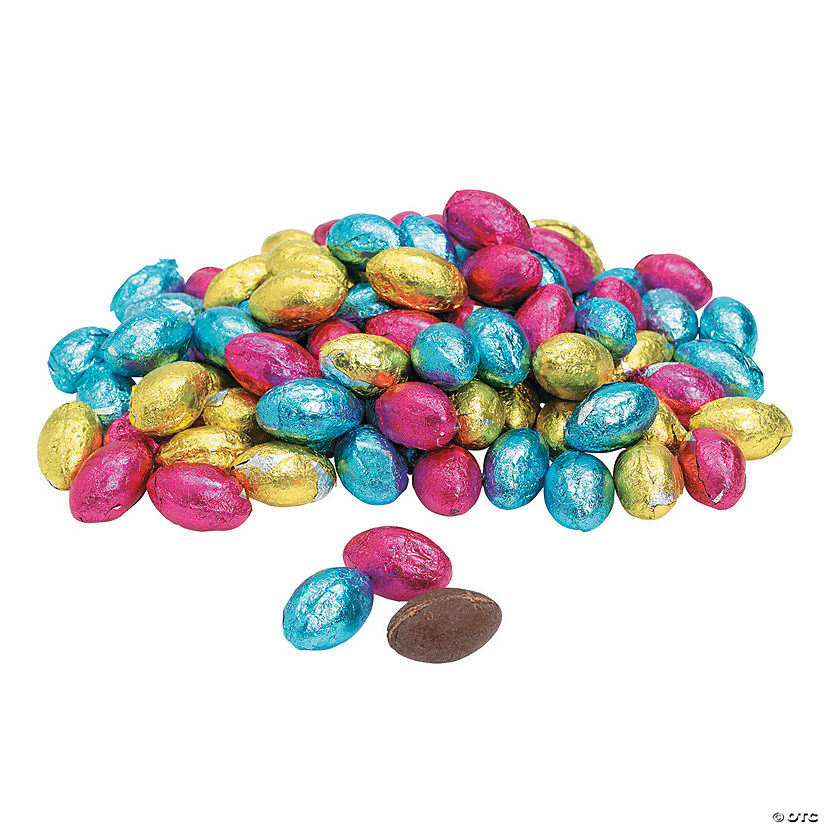 Mini Chocolate Easter Eggs - 60 Pc. Image