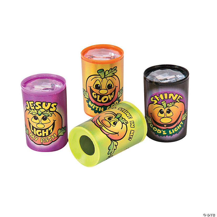 Mini Christian Pumpkin Prisms - 24 Pc. Image