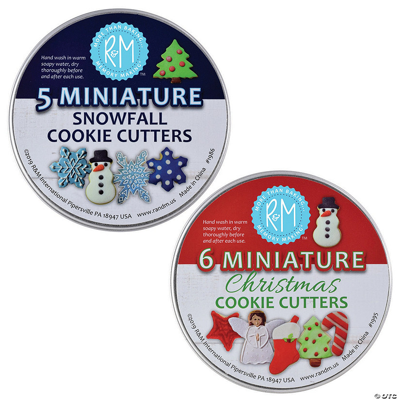 Mini Christmas 11 Piece Cookie Cutter Set Image