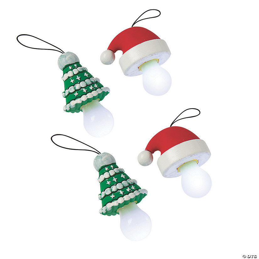 Mini Christmas Pull Flashlights Oriental Trading