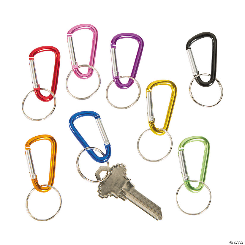 Mini Clip Carabiner Keychains Oriental Trading