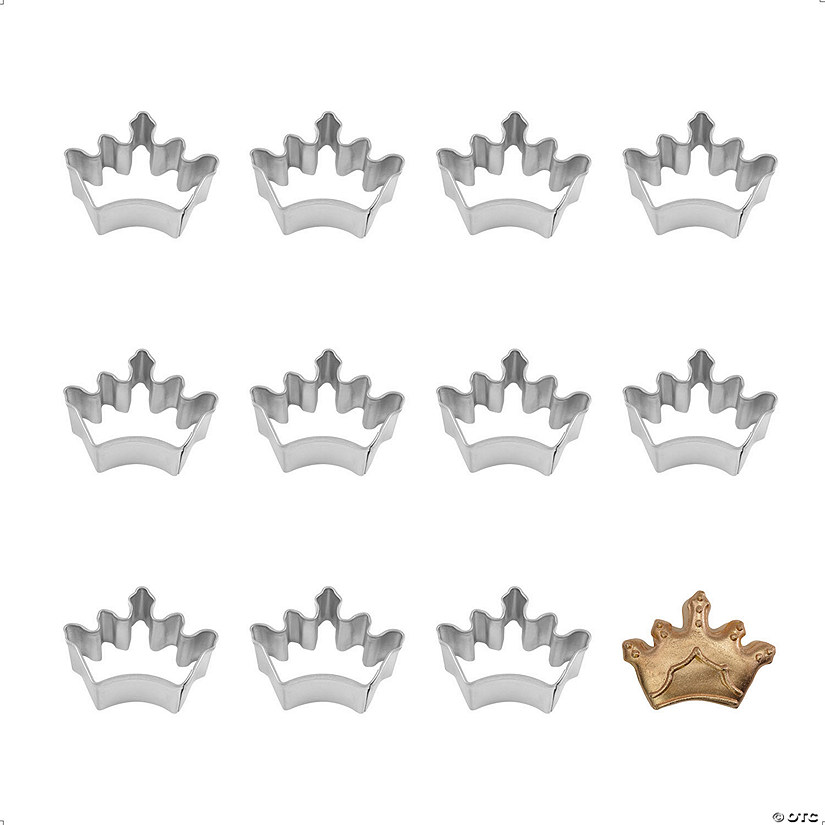 Mini Crown Coronation Cookie Cutters Image