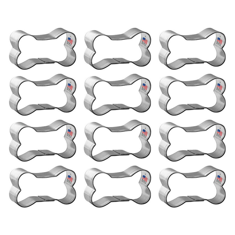 Mini Dog Bone 1.5 inch Cookie Cutters Image