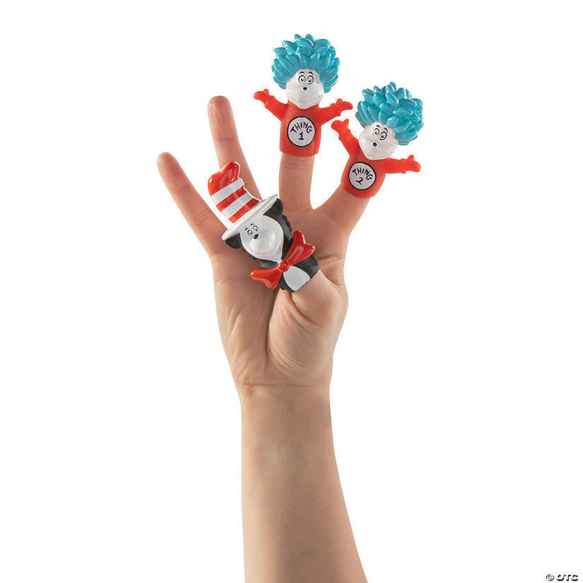 Mini Dr. Seuss&#8482; Finger Puppets - 24 Pc. Image