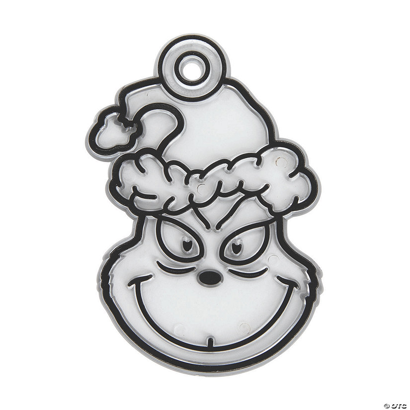Mini Dr. Seuss&#8482; The Grinch Suncatchers - 48 Pc. Image