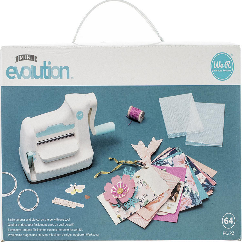 Mini Evolution Die Cut Machine Kit-White Image