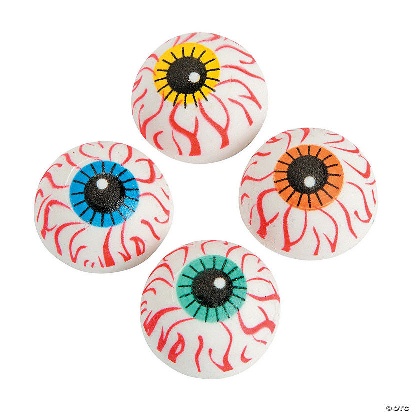 Mini Eyeball Erasers - 24 Pc. Image