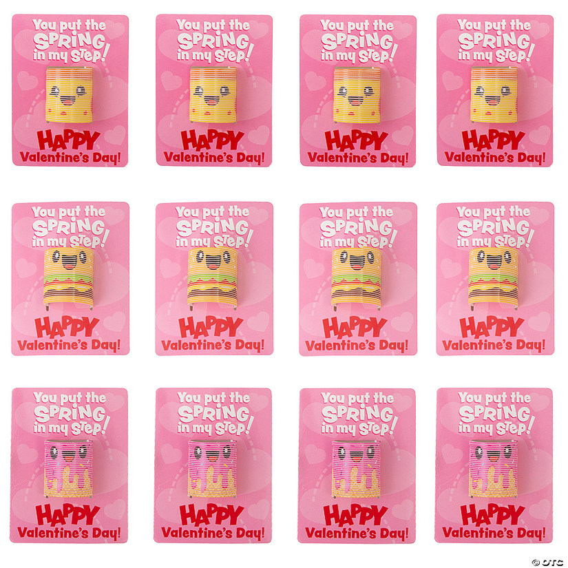 Mini Fast Food Magic Spring Valentine Exchanges with Card for 12 Image
