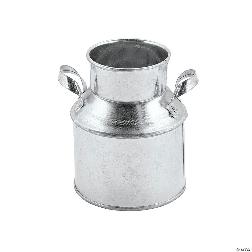 Mini Galvanized Jugs - 12 Pc. Image