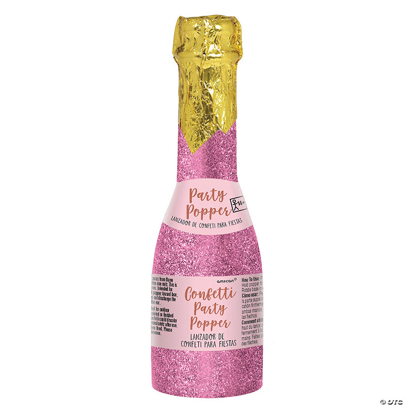 Mini Glitter Bottle Confetti Bachelorette Party Popper Image
