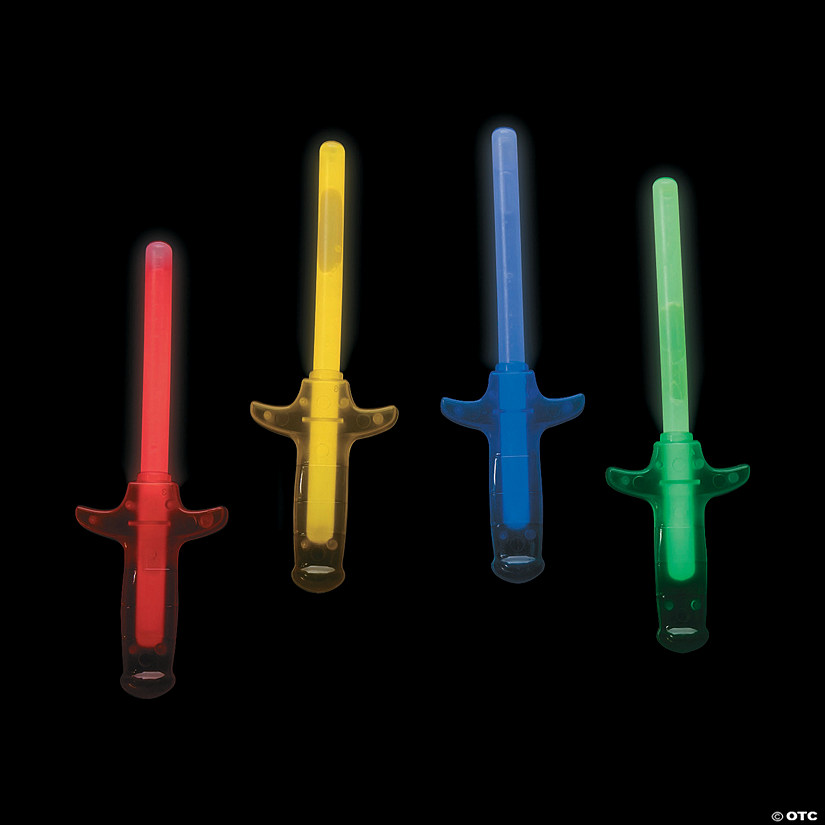 Mini Glow Swords - 12 Pc. Image