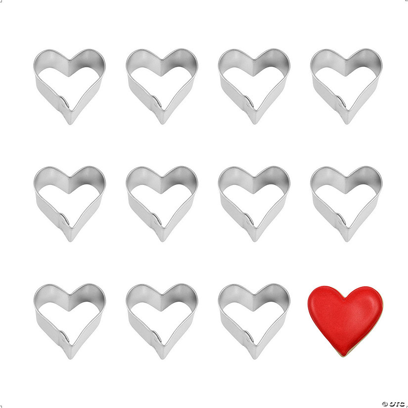 Mini Heart 1.5" Cookie Cutters Image