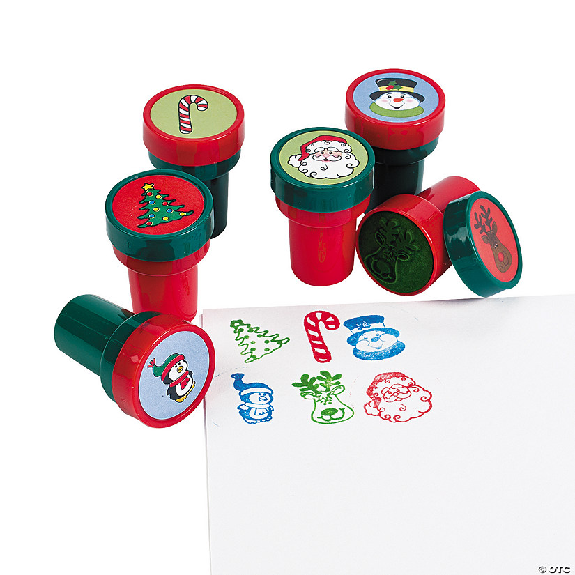 Mini Holiday Stampers - 24 Pc. Image