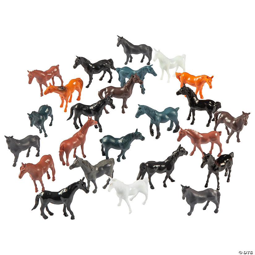 Mini Horses - 24 Pc. Image