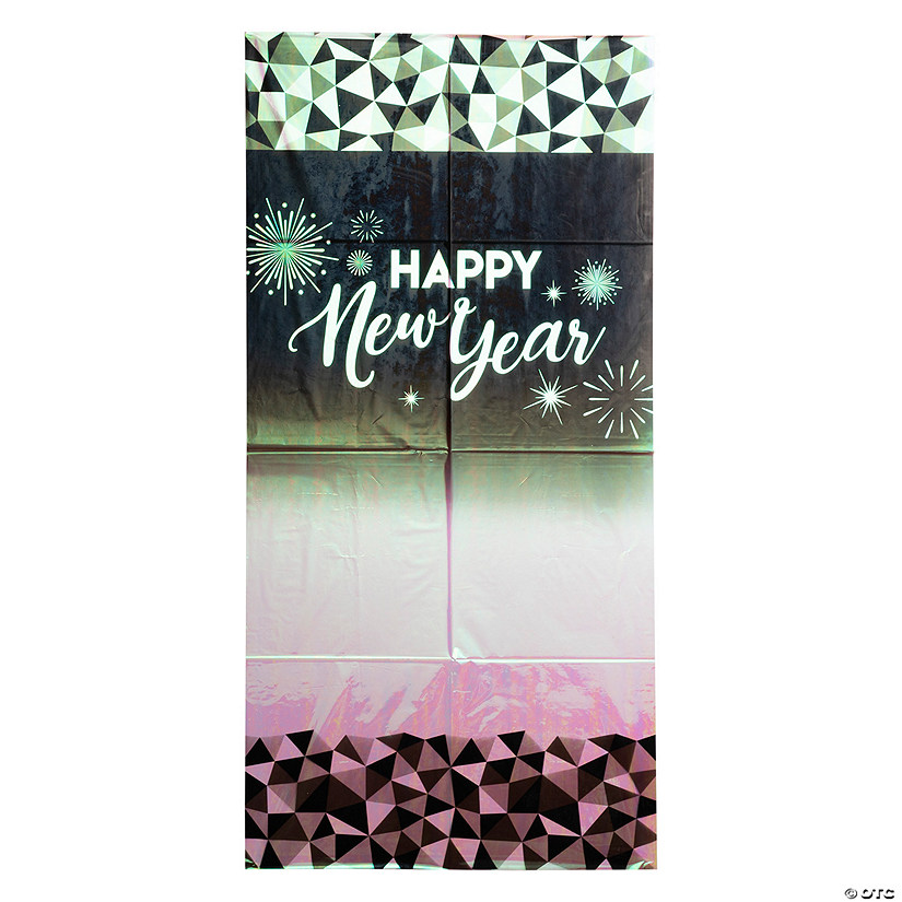 Mini Iridescent New Year's Eve Backdrop Image