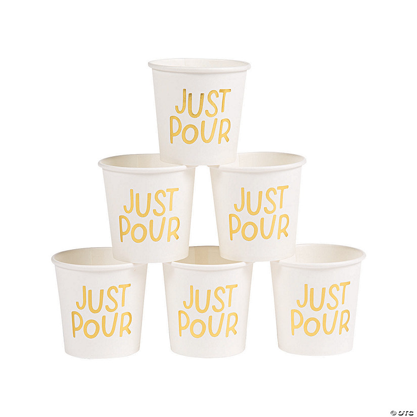 Mini Just Pour Cups - 16 Ct. Image