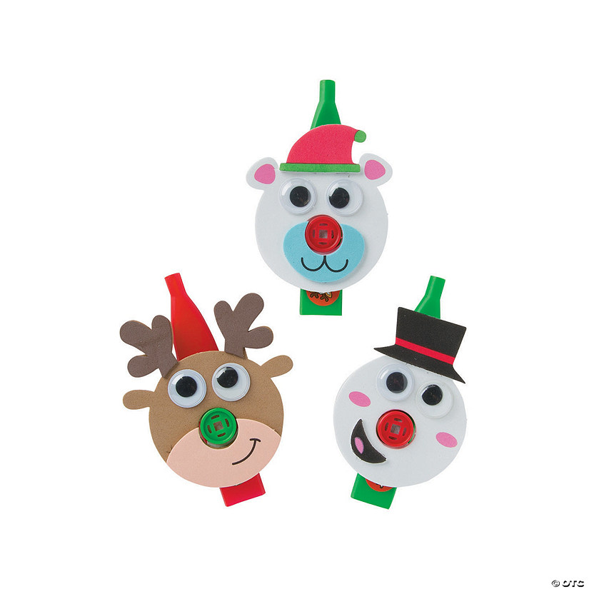 Mini Kazoo Christmas Craft Kit Oriental Trading