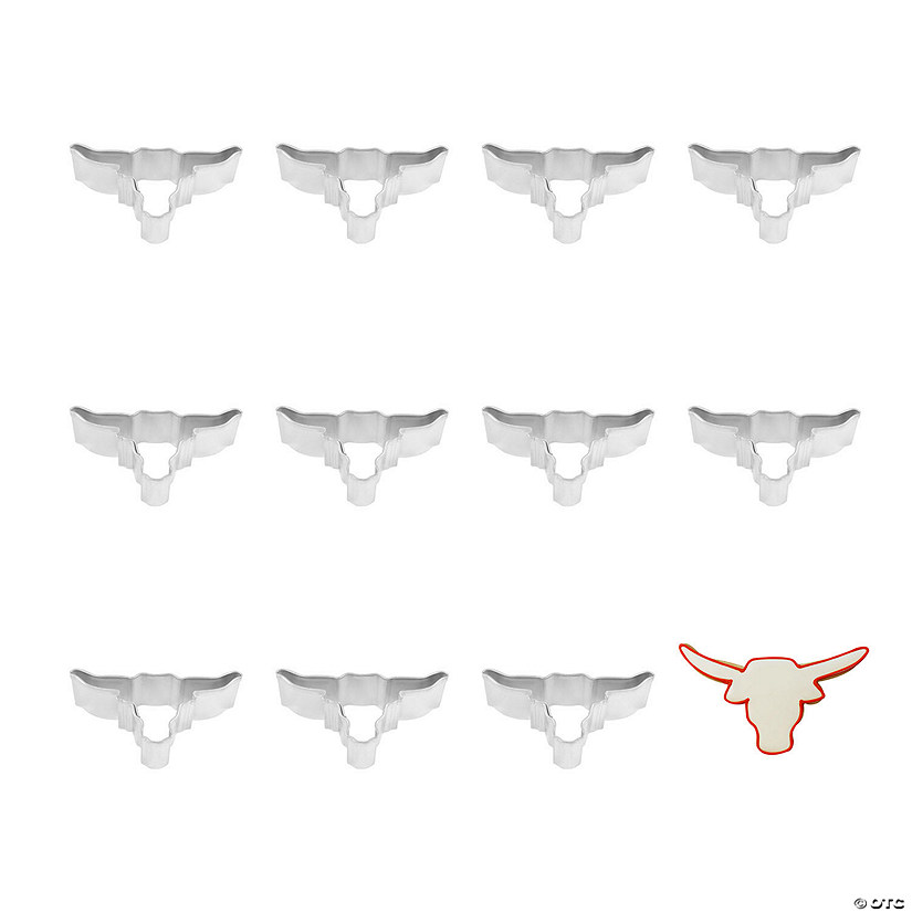 Mini Longhorn Cookie Cutters Image