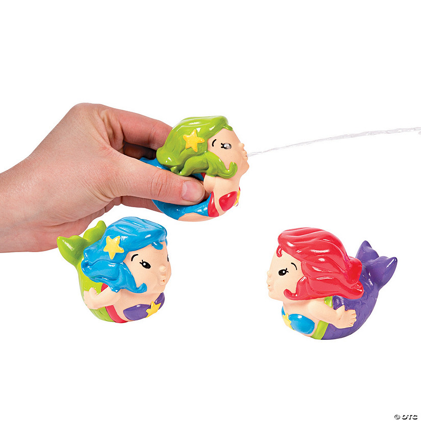 Mini Mermaid Squirt Toys - 12 Pc. Image