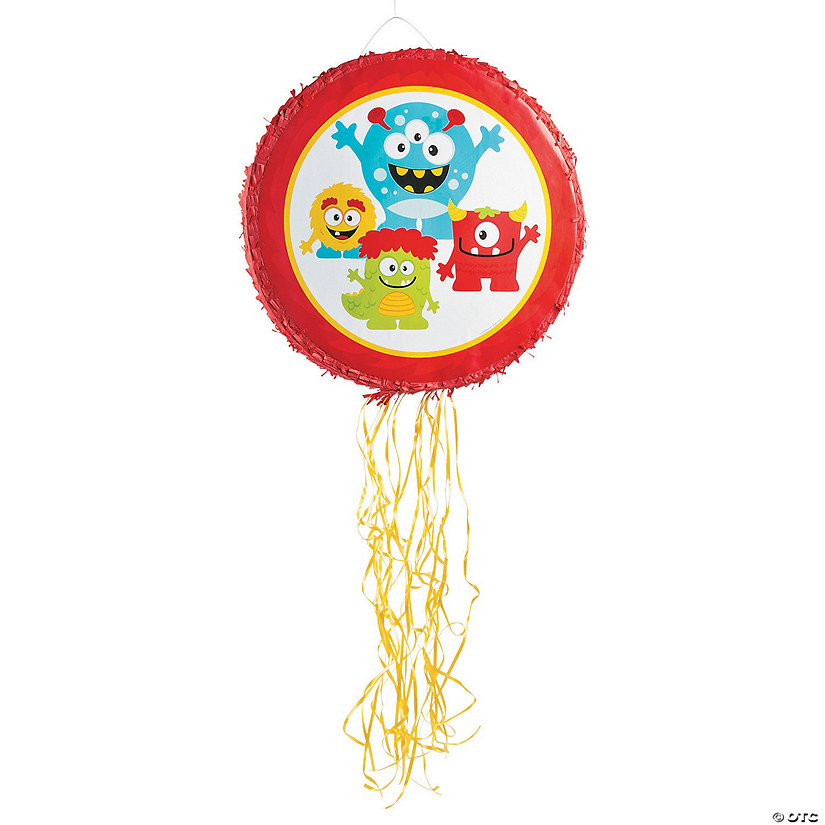 Mini Monster Pull-String Pi&amp;#241;ata Image
