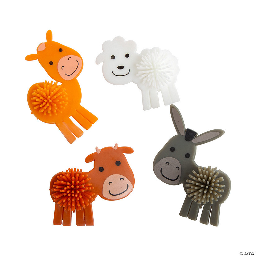 Mini Nativity Animal Porcupine Characters - 12 Pc. Image