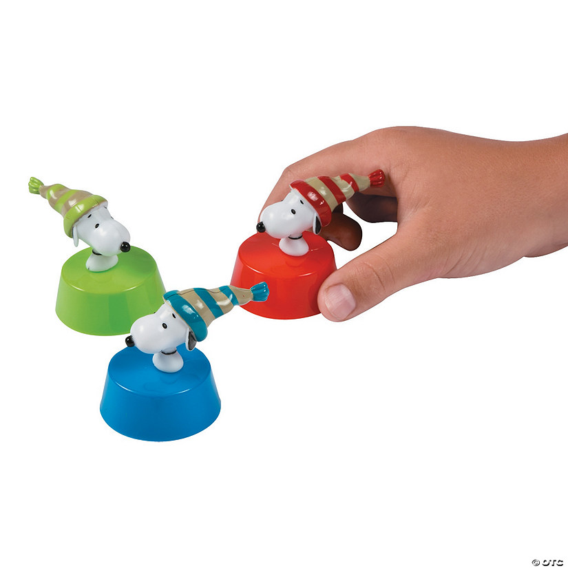 Mini Peanuts<sup>&#174;</sup> Christmas Pull-Back Toys - 12 Pc. Image