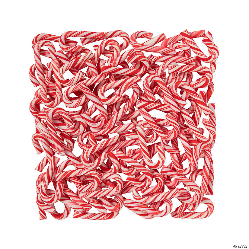 Mini Peppermint Candy Canes - 100 Pc. Image