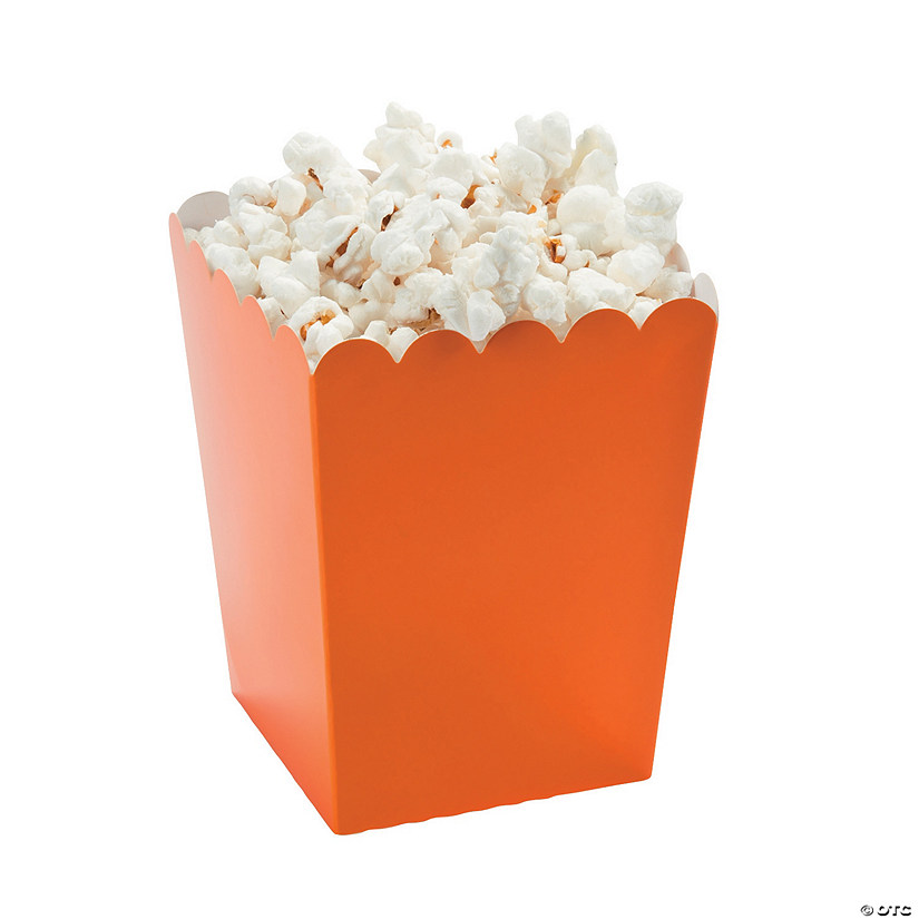 Mini Pumpkin Popcorn Boxes - Discontinued