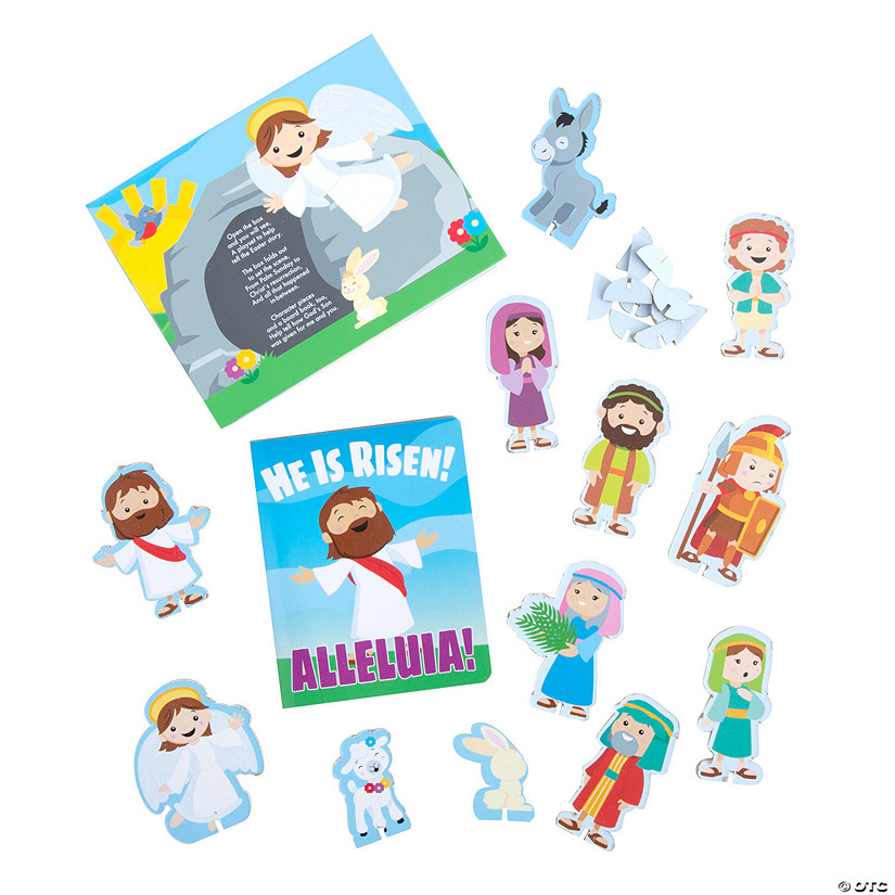 Mini Resurrection Story Book with Playset - 12 Pc. Image